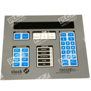 Stock 1028753-1 - Stock Equipment Schenck Process Group 196NT Display Control