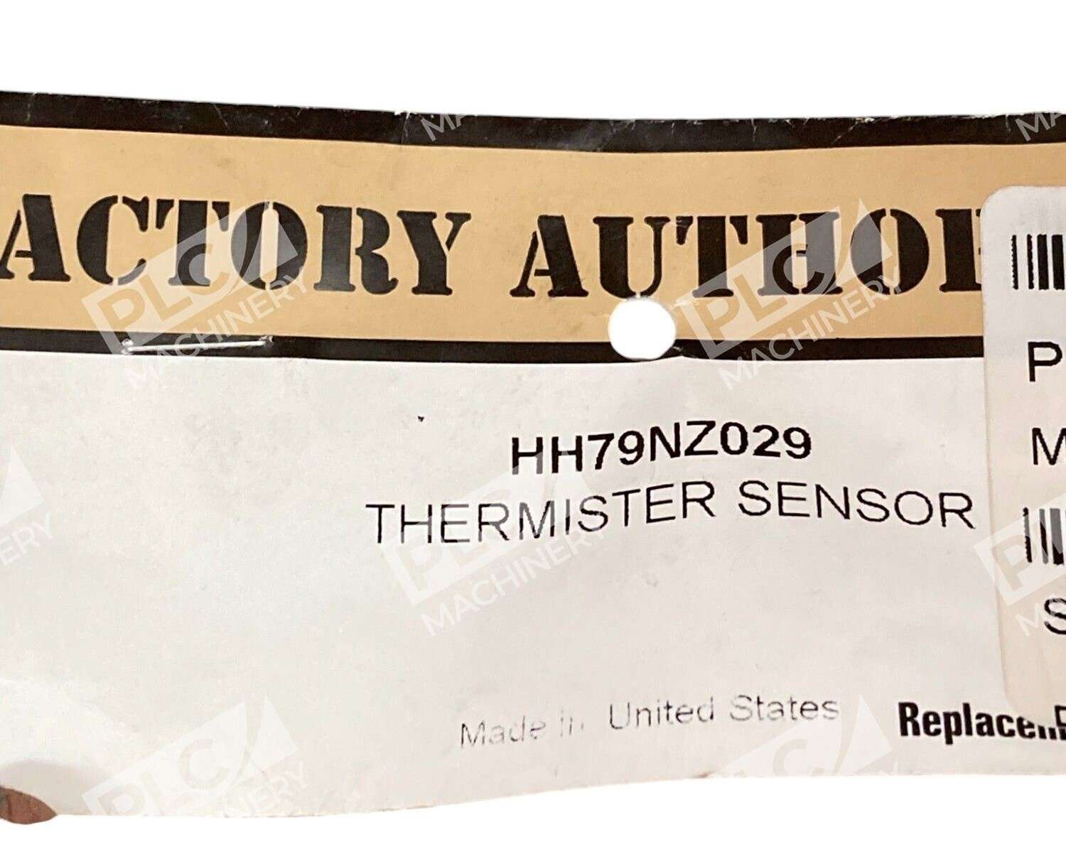 Factory Authorized Parts Thermister Sensor HH79NZ029 - Image 3