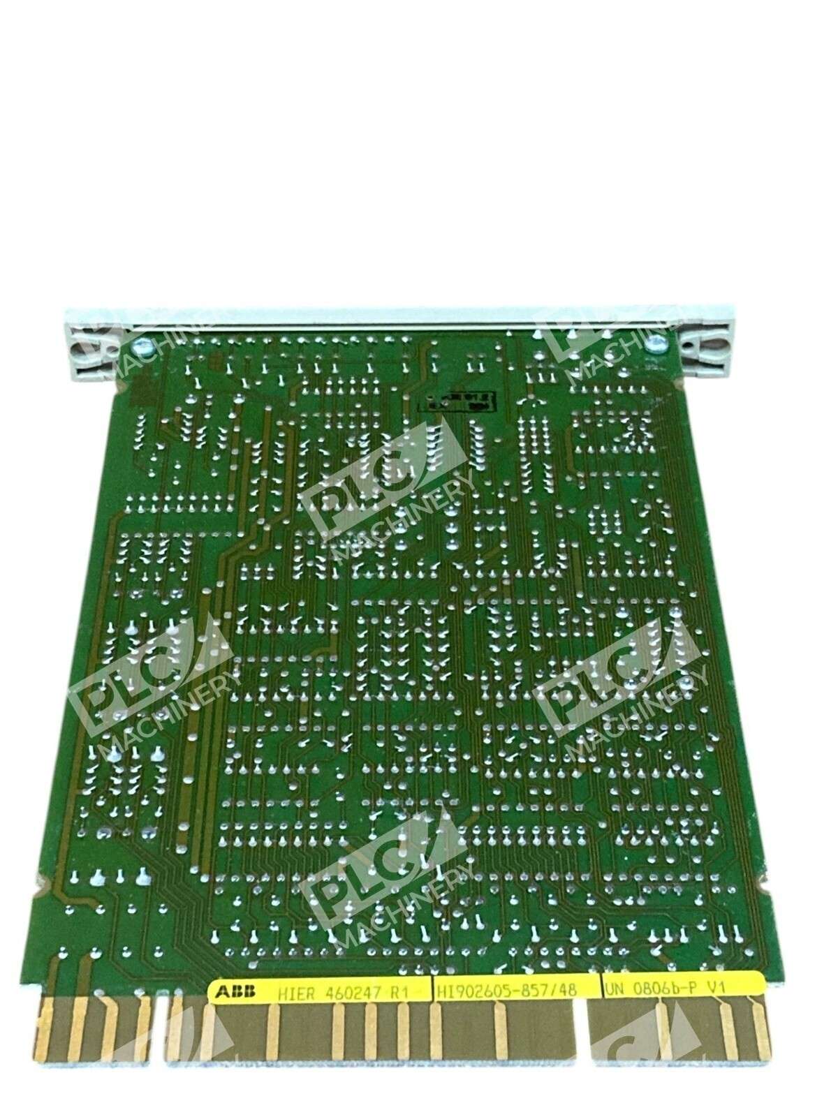 ABB HIER 460247 R1 HI902605-857/48 PCB Circuit Board UN 0806b-P V1 - Image 8