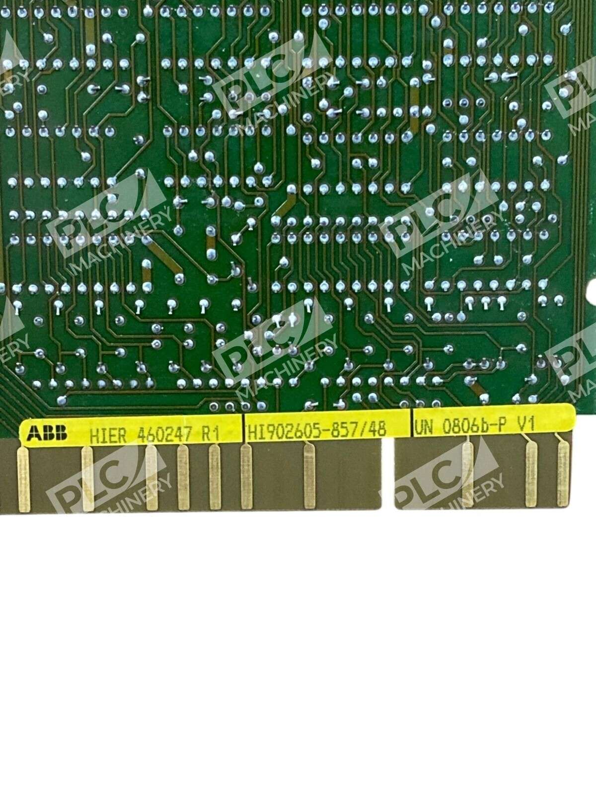 ABB HIER 460247 R1 HI902605-857/48 PCB Circuit Board UN 0806b-P V1 - Image 9