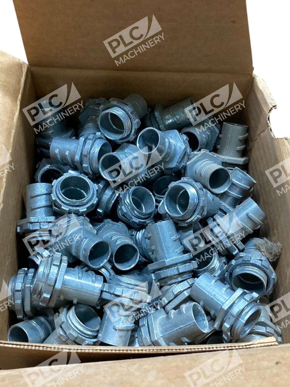 Bridgeport 1/2" Flexible Conduit Connector 520-DC2 (Box of ~100) - Image 8