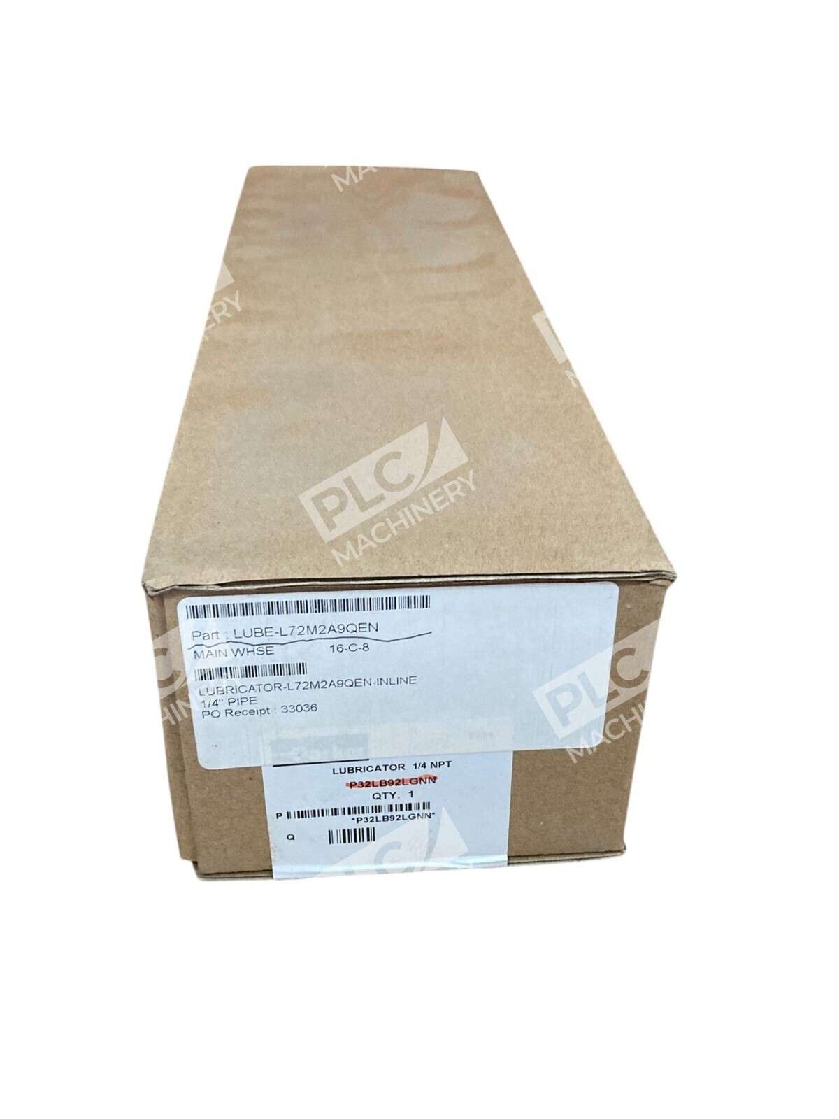 Parker 9KZIDPRQ 0821 1/4" NPT Lubricator P32LB92LGNN - Image 2