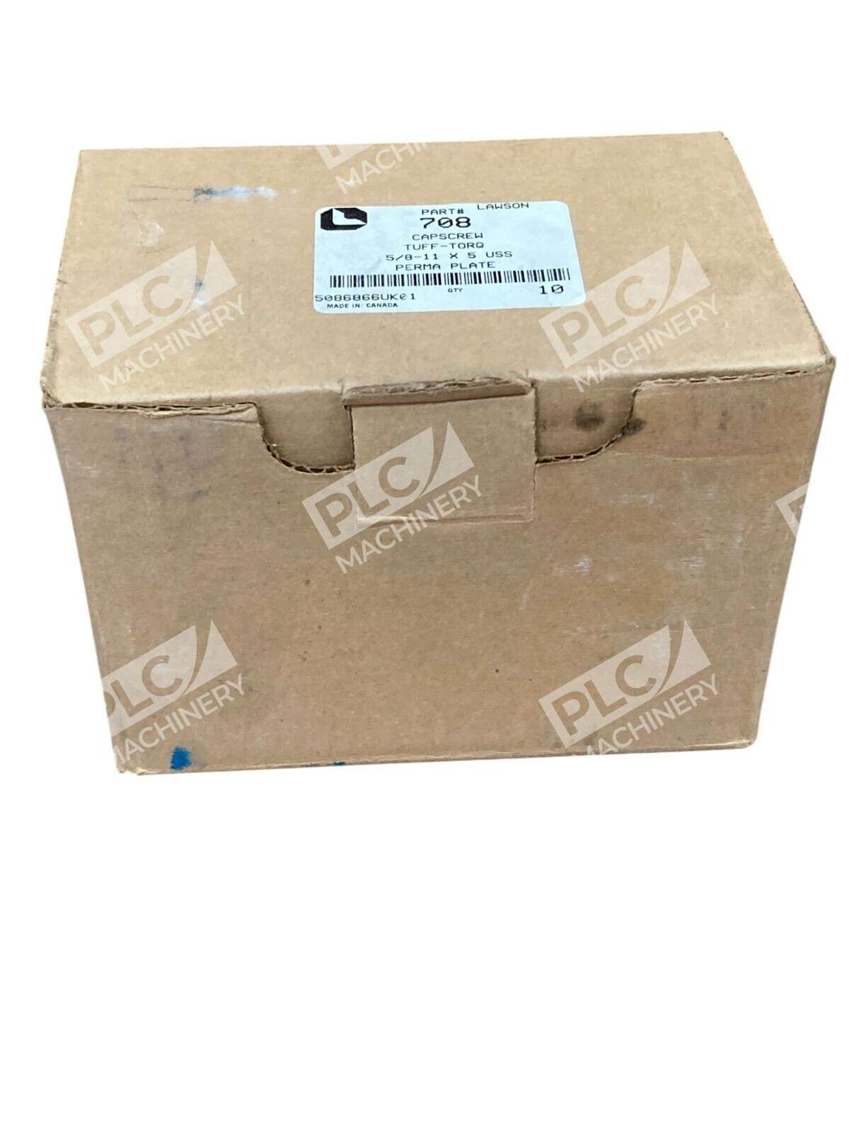 Lawson 708 - Lawson 5086866UK01 Tuff Torq 5/8-11 x 5 USS Perma Plate Caps
