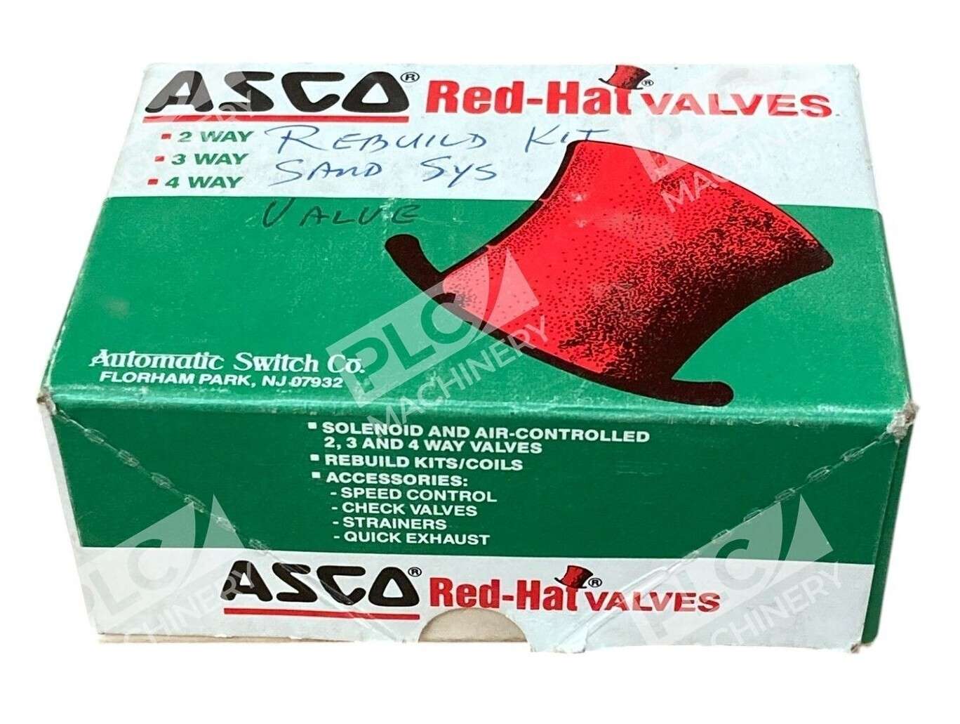 ASCO Sand Sys Valve - ASCO Red Hat Valves Rebuild Kit Sand Sys Valve