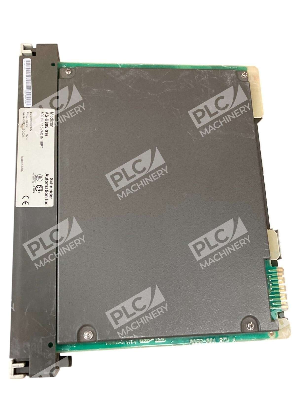 Modicon Schneider Automation 800 I/O 16PT B805 115VAC Input Module AS-B805-016 - Image 3