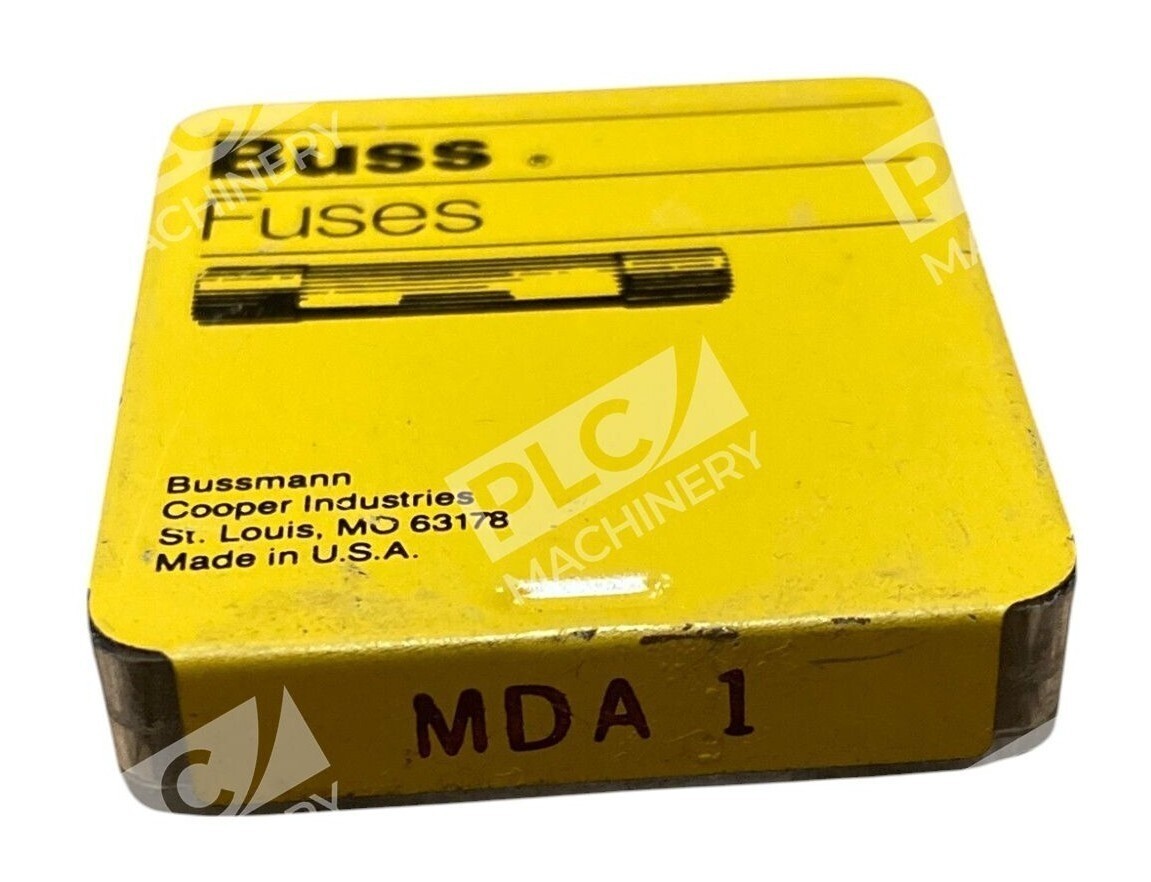 Cooper Bussmann Buss Box Of 5 1A Fuses MDA 1 (lot of 5) - Image 4