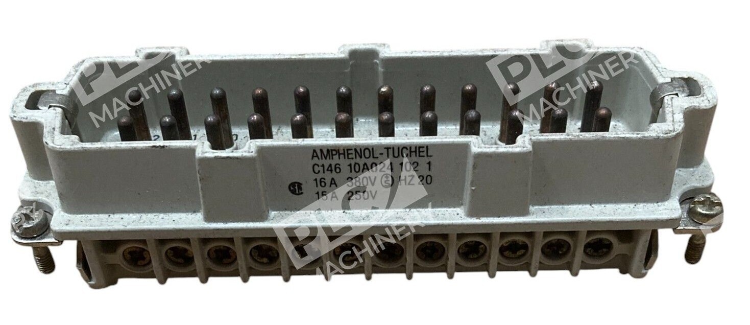 Amphenol-Tuchel 16A 380V 20Hz 15A 250V 24Pin Connector C146 10A024 102 1 - Image 2