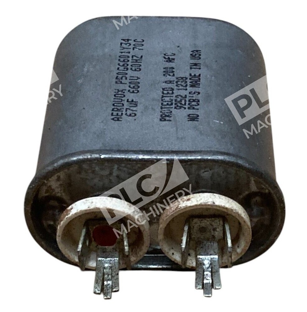 Aerovox 67uF 660V 60Hz Capacitor P50G6601Y34 - Image 3
