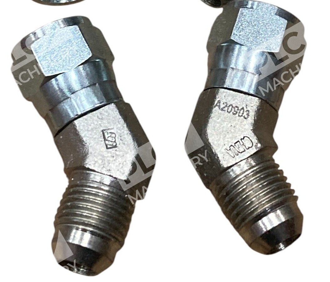 Aeroquip A20903 - Aeroquip 5/8" 45-Degree Swivel Elbow Fitting W/ JIC 37° Flar