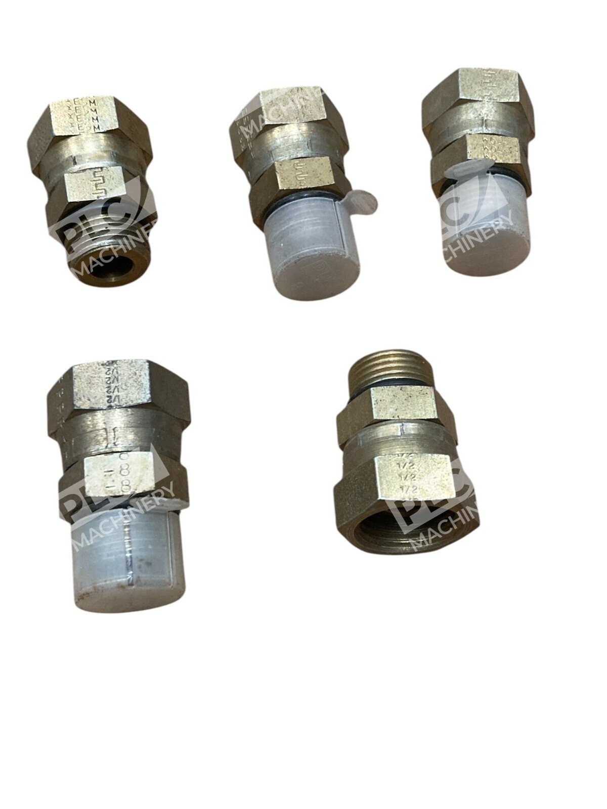 Unbranded 2025-01-02 00:00:00 - Brass 1404-06-08 Pipe Straight Swivel Fitting LOM NPSM 1/2 (