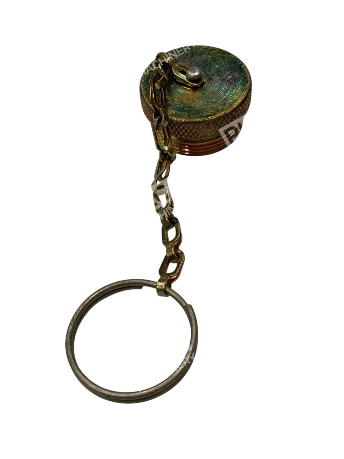 Generic Filler Cap and Chain - Brass 1" Threaded Filler Cap and Chain