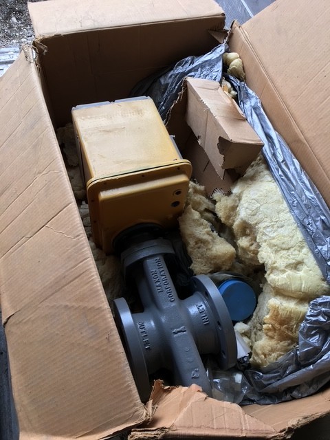 Maxon 4" F 7000 - MAXON SHUT-OFF VALVE 4" F 7000 2 60PSI IN 115/60 MOTOR 12 SE