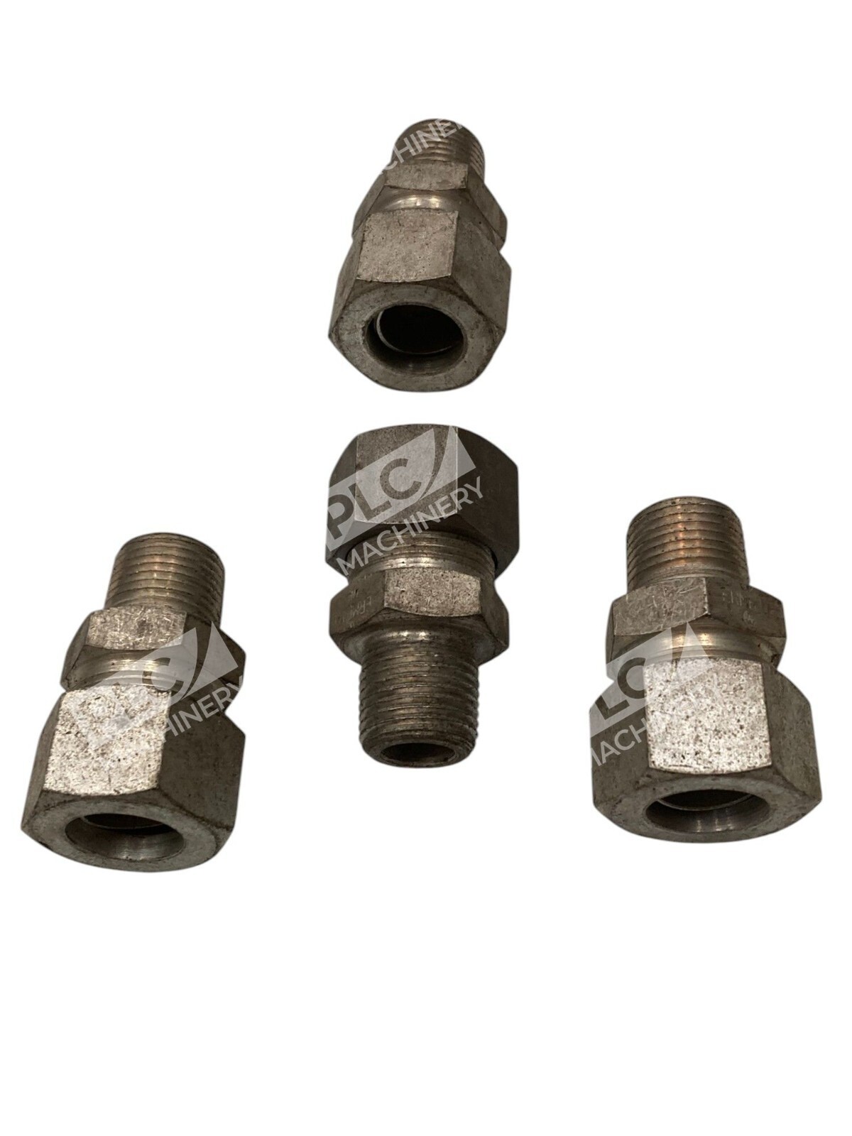 Ermeto Fitting - Ermeto High-Pressure Hydraulic Tube Fitting (lot of 4)