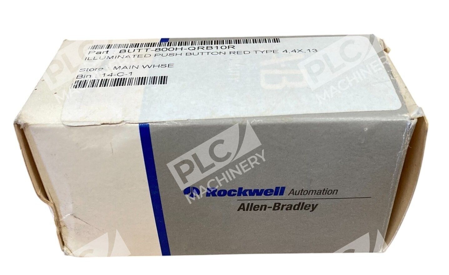 Allen Bradley 800H-QRB10R /F - Allen Bradley 800H-QRB10R AB Full Voltage 120V Red Lens Illu