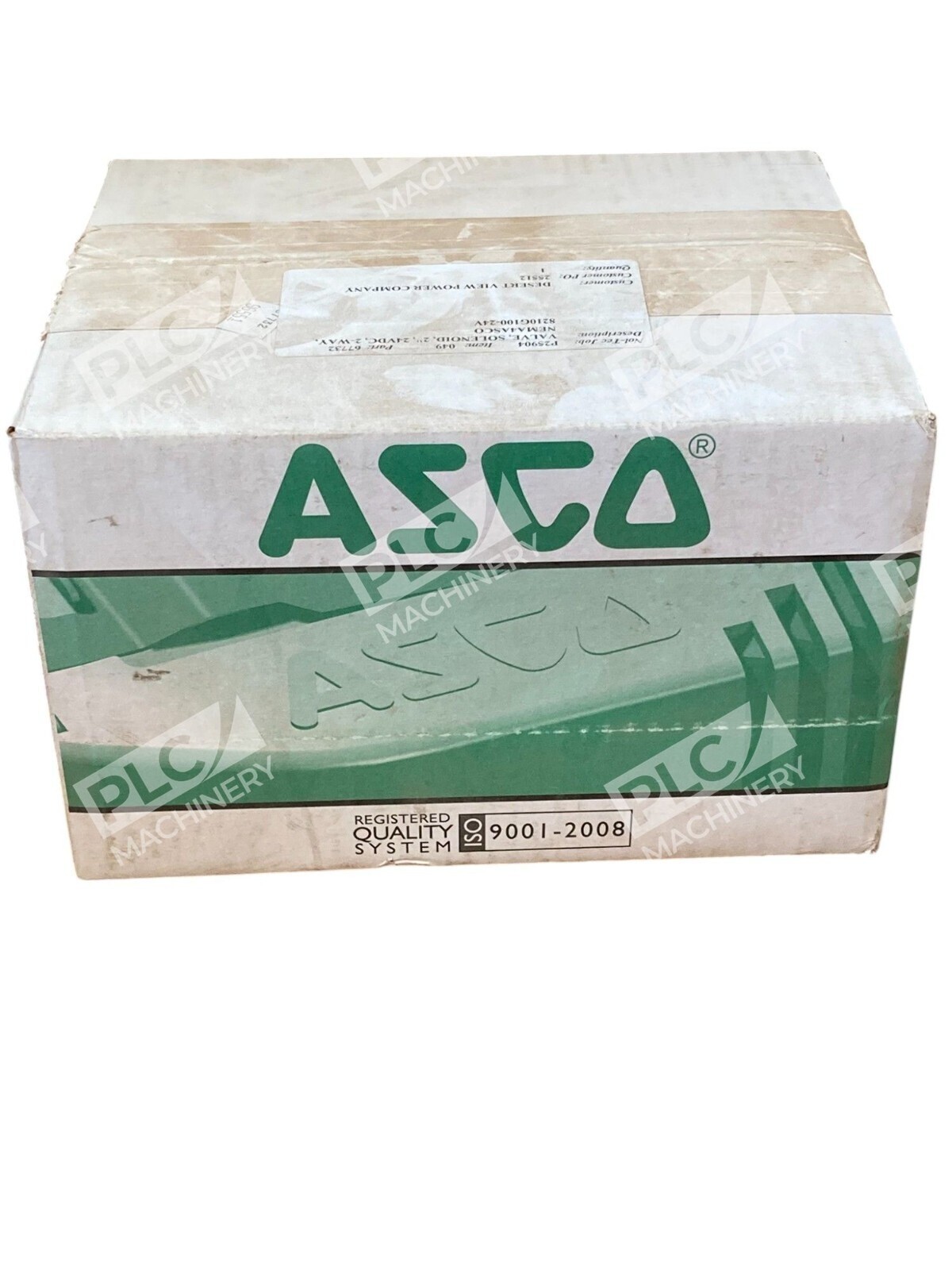 ASCO 8210G100DC24/DCD - ASCO Red Hat T707732 8210100 FT GS R T Solenoid Valve 8210G1