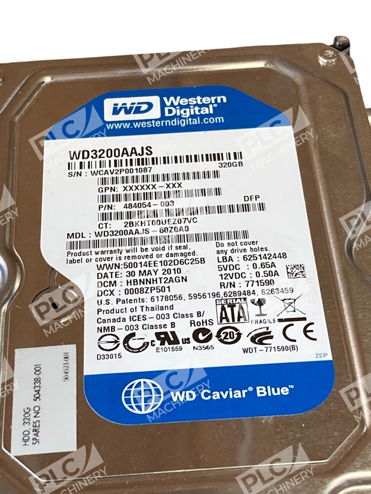 Western Digital WD 484054-003 320GB 3.5" SATA Hard Drive WD3200AAJS-60Z0A0 - Image 3