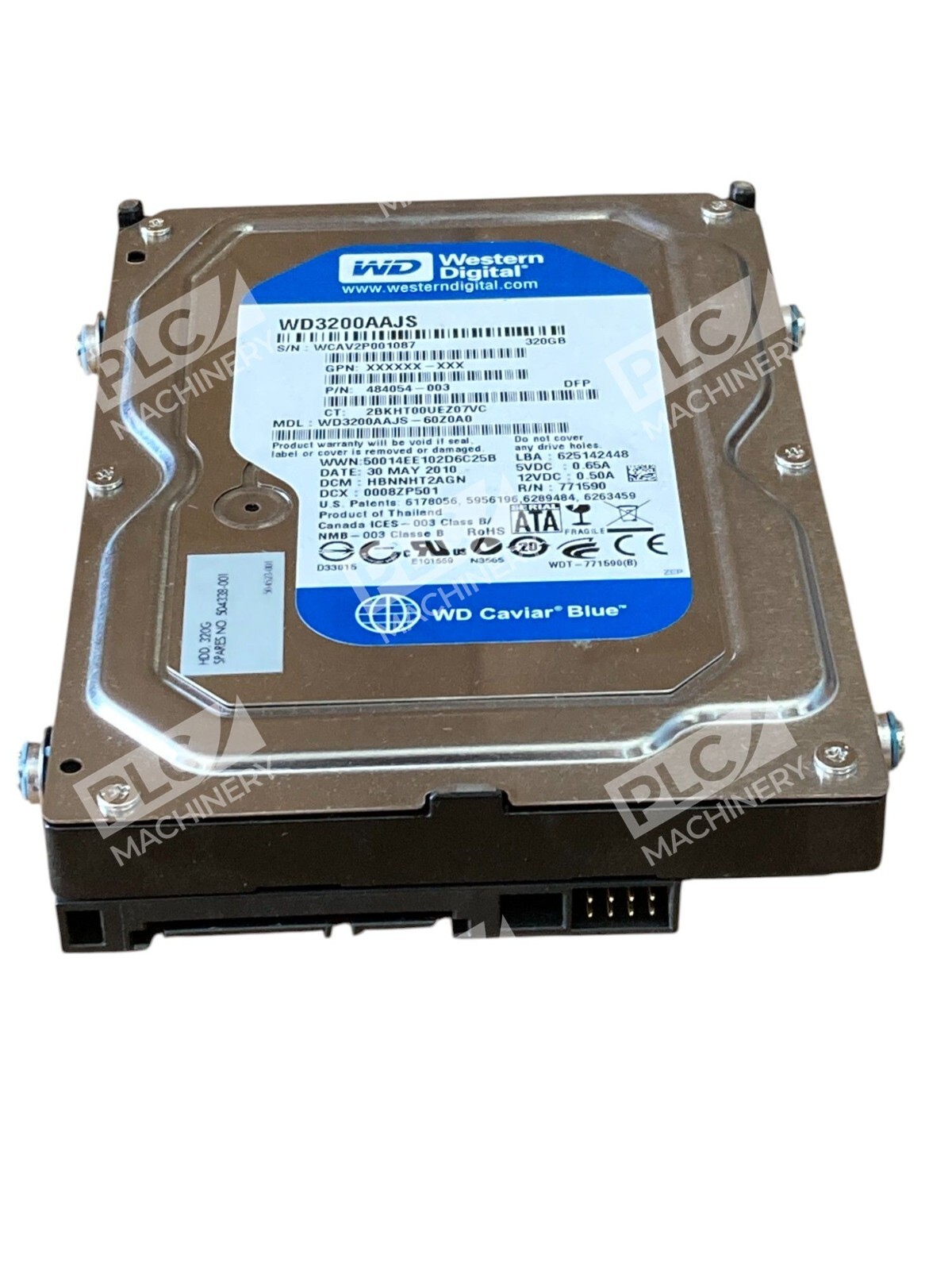 Western Digital WD3200AAJS-60Z0A0 - Western Digital WD 484054-003 320GB 3.5" SATA Hard Drive WD3