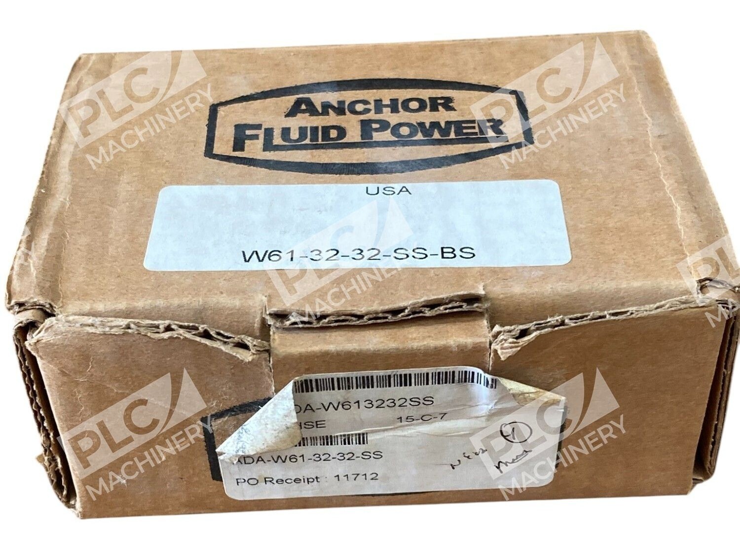 Anchor ADA-W61-32-32-SS - Anchor Fluid Power W61-32-32-SS-BS Flat Socket Flange ADA-W6