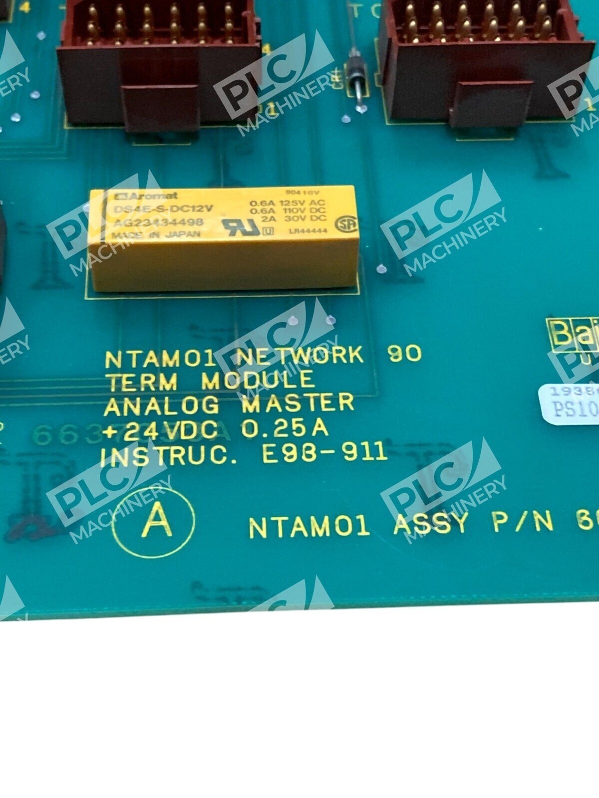 Bailey ABB 0.25A E93-911 NTAM01 NAMM03#2 Term Module Analog Master 6637054A1 - Image 5