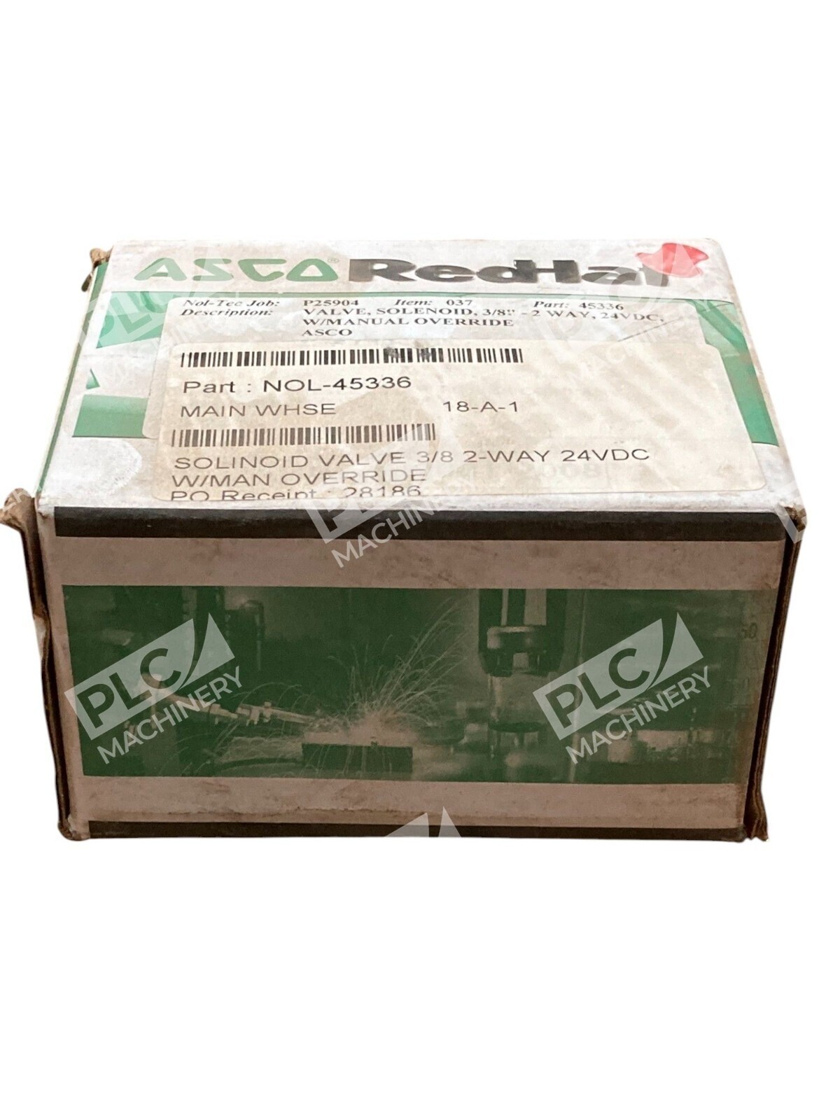 ASCO 8210G001MO - ASCO MP-C-08 Red Hat T724257 24/DC 3/8 2W Solenoid Valve 821