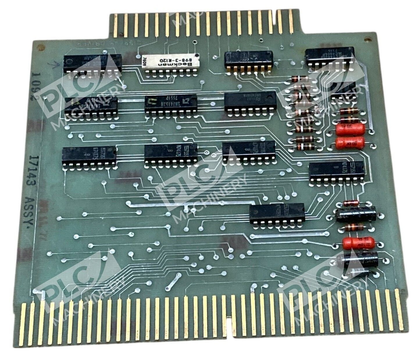 Universal 17143 - Universal Instruments 1092 Display Driver Card PCB Circuit B