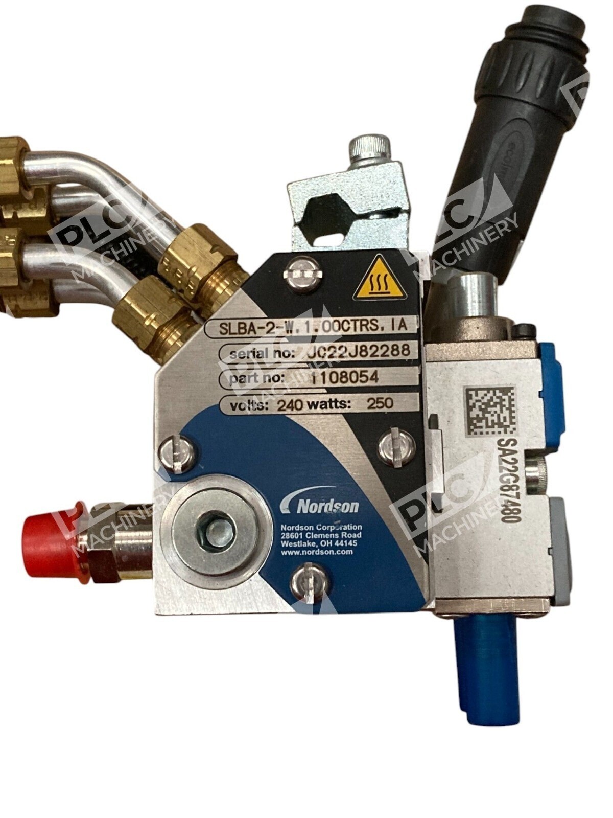 Nordson 1108054 Dual Module Hot Melt Applicator Gun 8505264 H202-T - Image 4