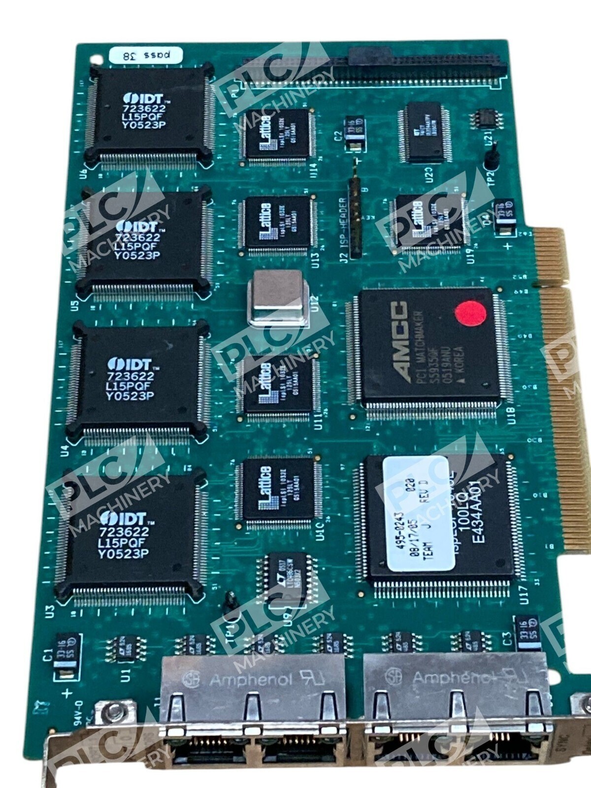 Perceptron Communication PLC Circuit Board 500-0243 Rev A - Image 3