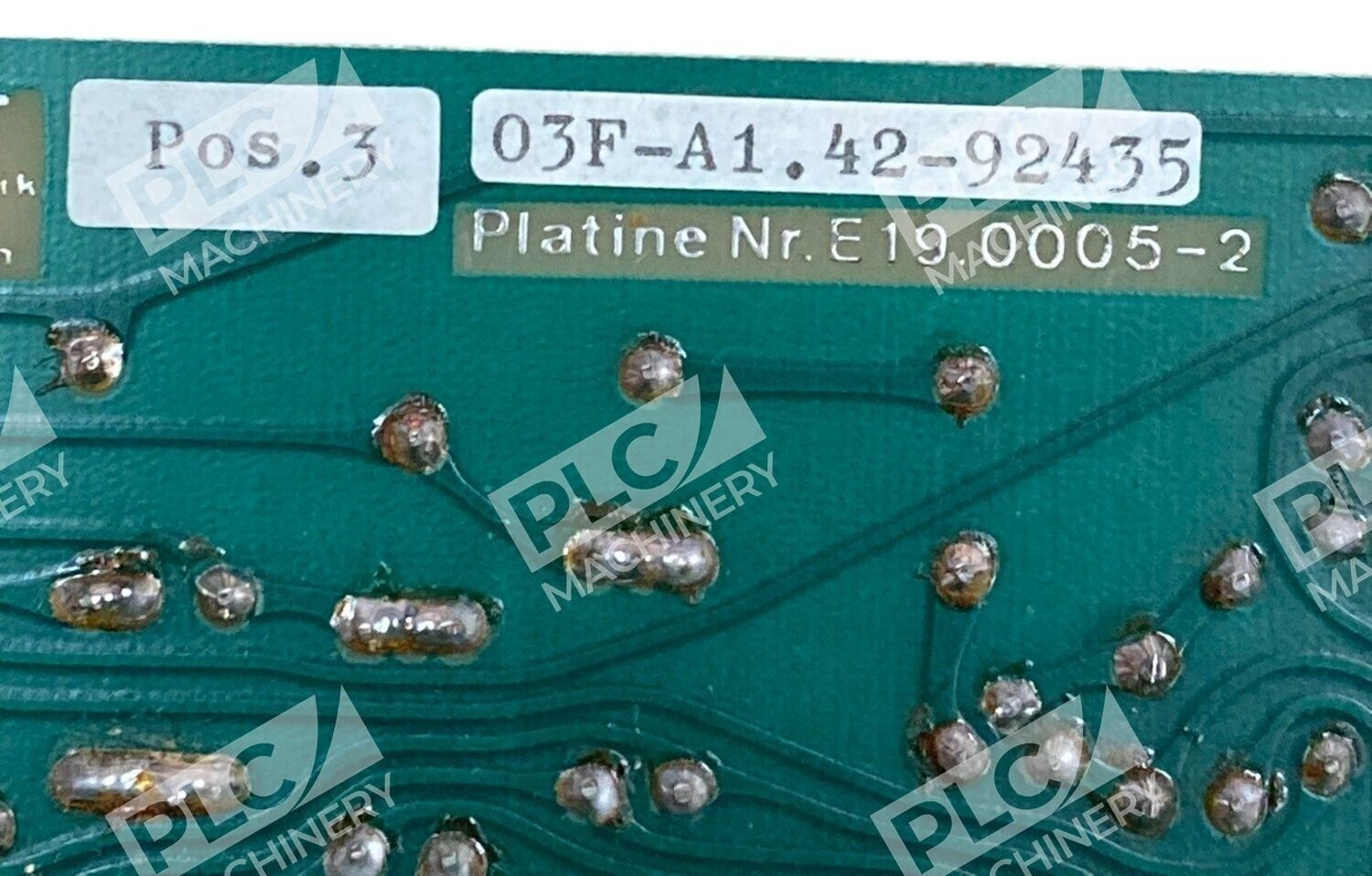 Kampf E19.0005-2 PCB Circuit Board 03F-A1.42-92435 - Image 6