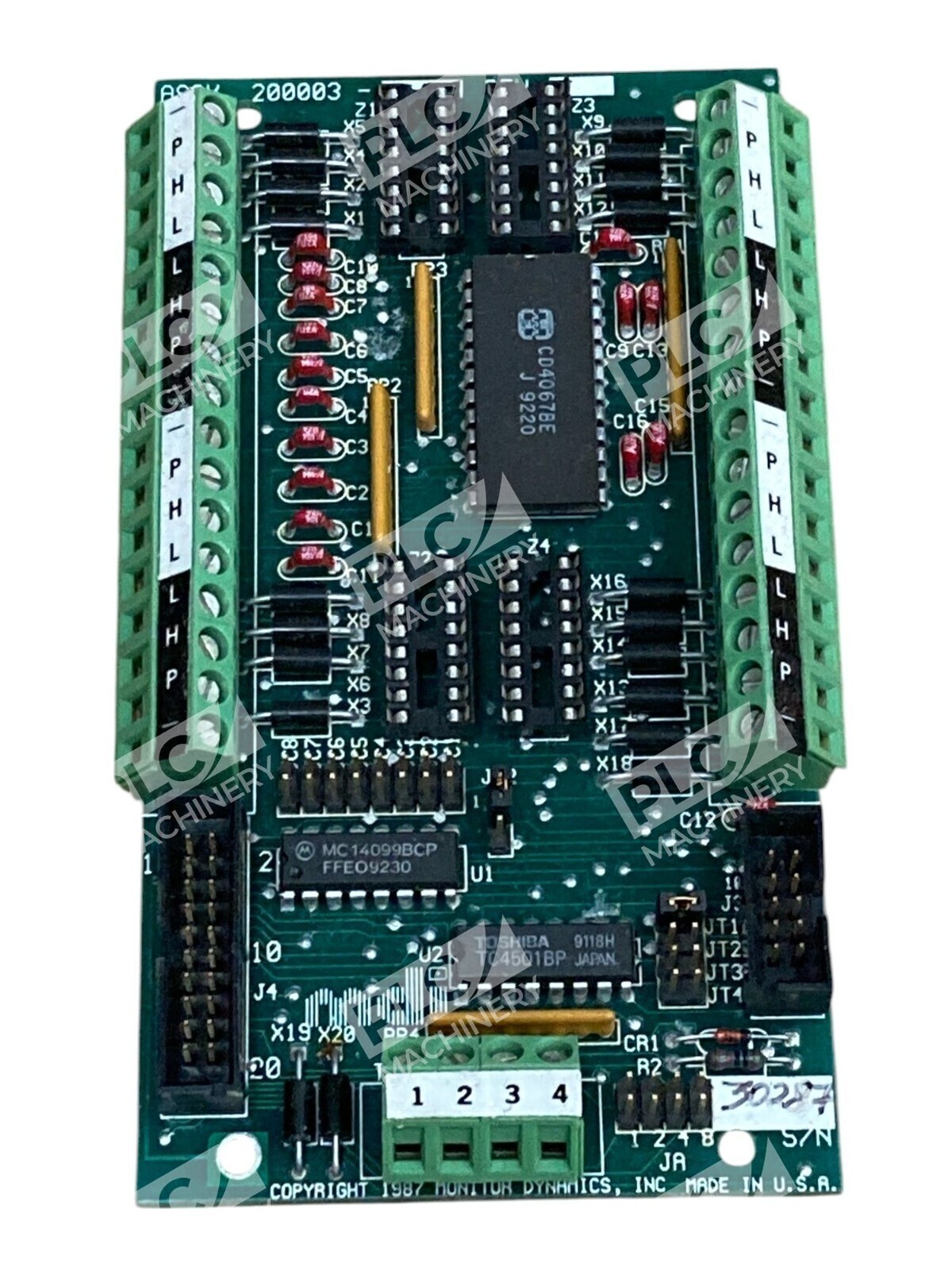 MDI 200003 - MDI Monitor Dynamics Inc PCB Circuit Board 200003