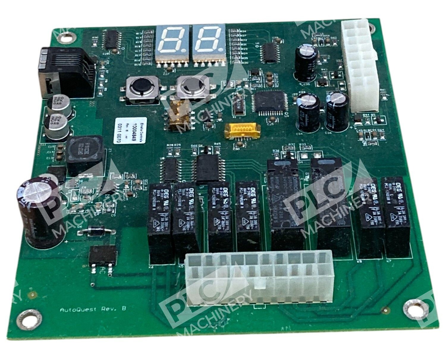 Elreha 10004849 Rev B - Elreha Controls Ver 0311 0070 AutoQuest Rev B PCB Circuit Bo