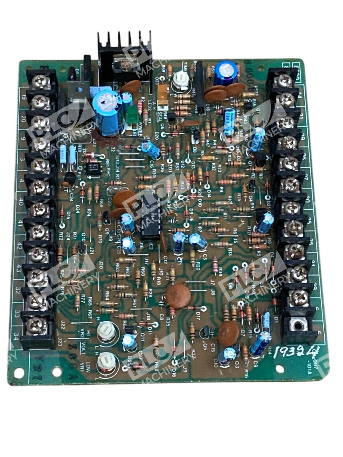 Cryovac GB-007-101B - Cryovac PCB 016545 8600 B 8610 Circuit Board GB-007-101B