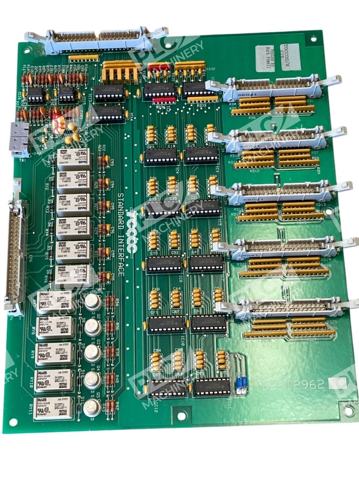 Tocco D-212962 - Tocco Standard Interface PCB Circuit Board D-212962