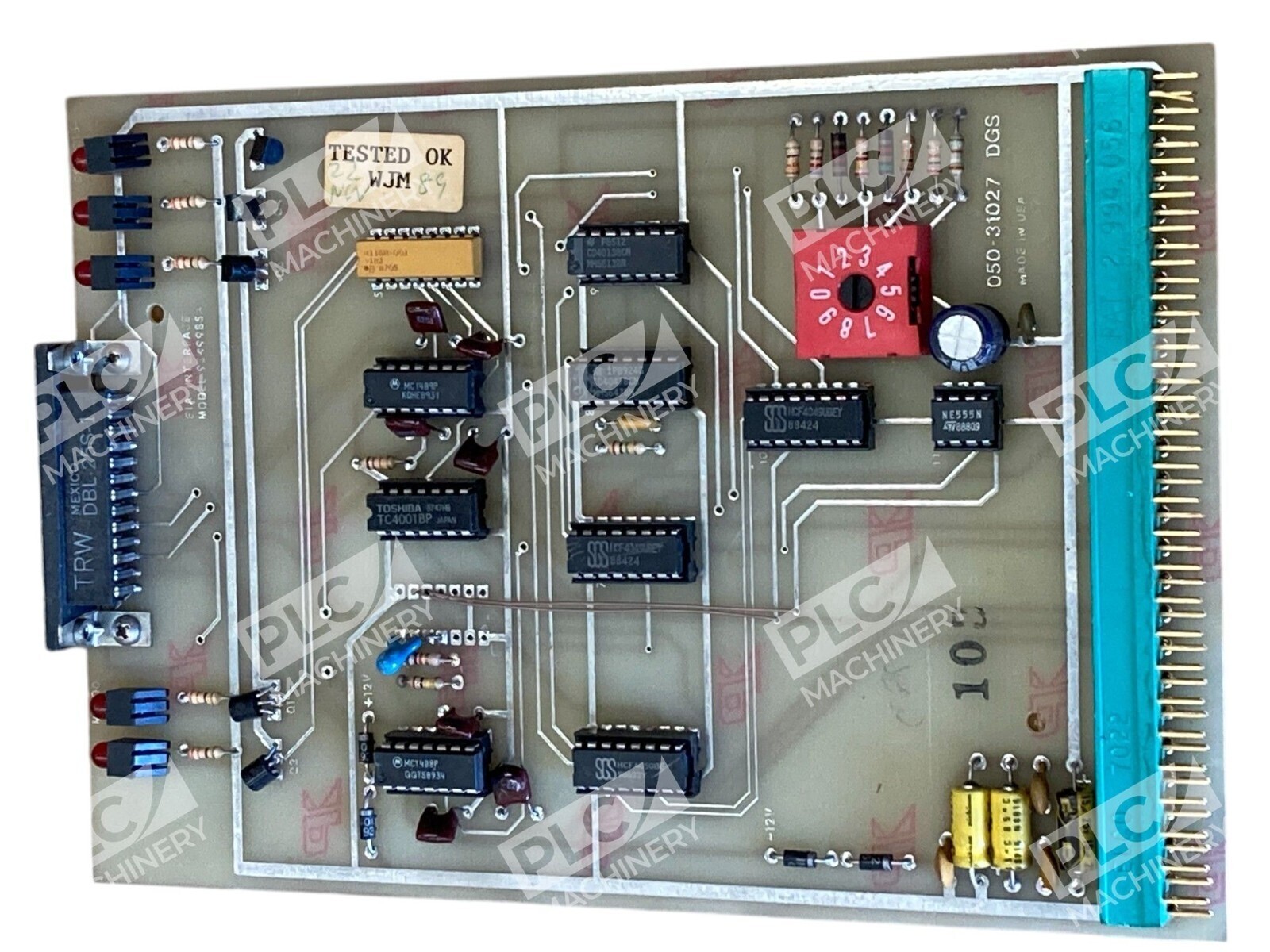DGS Pro Audio 050-31027 EIA Interface PCB Circuit Board 9349985A - Image 3