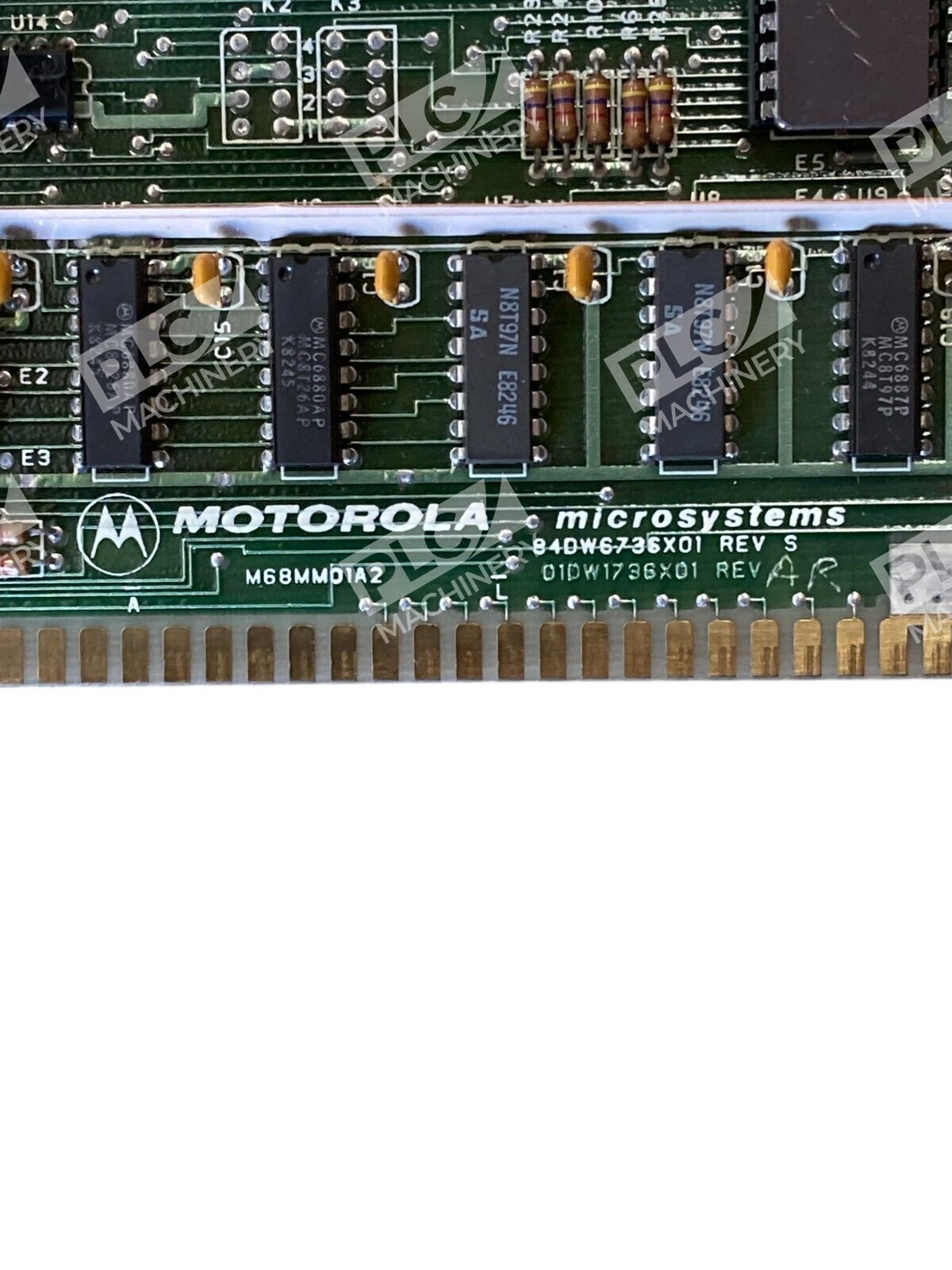 Motorola 84DW6736X01 Rev S 01DW1736X01 Rev AR Circuit Board M68MM01A2 - Image 3