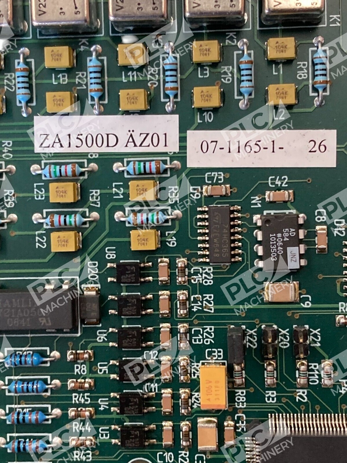 Emhart AZ01 07-1165-1-26 PCB Circuit Board ZA1500D - Image 4