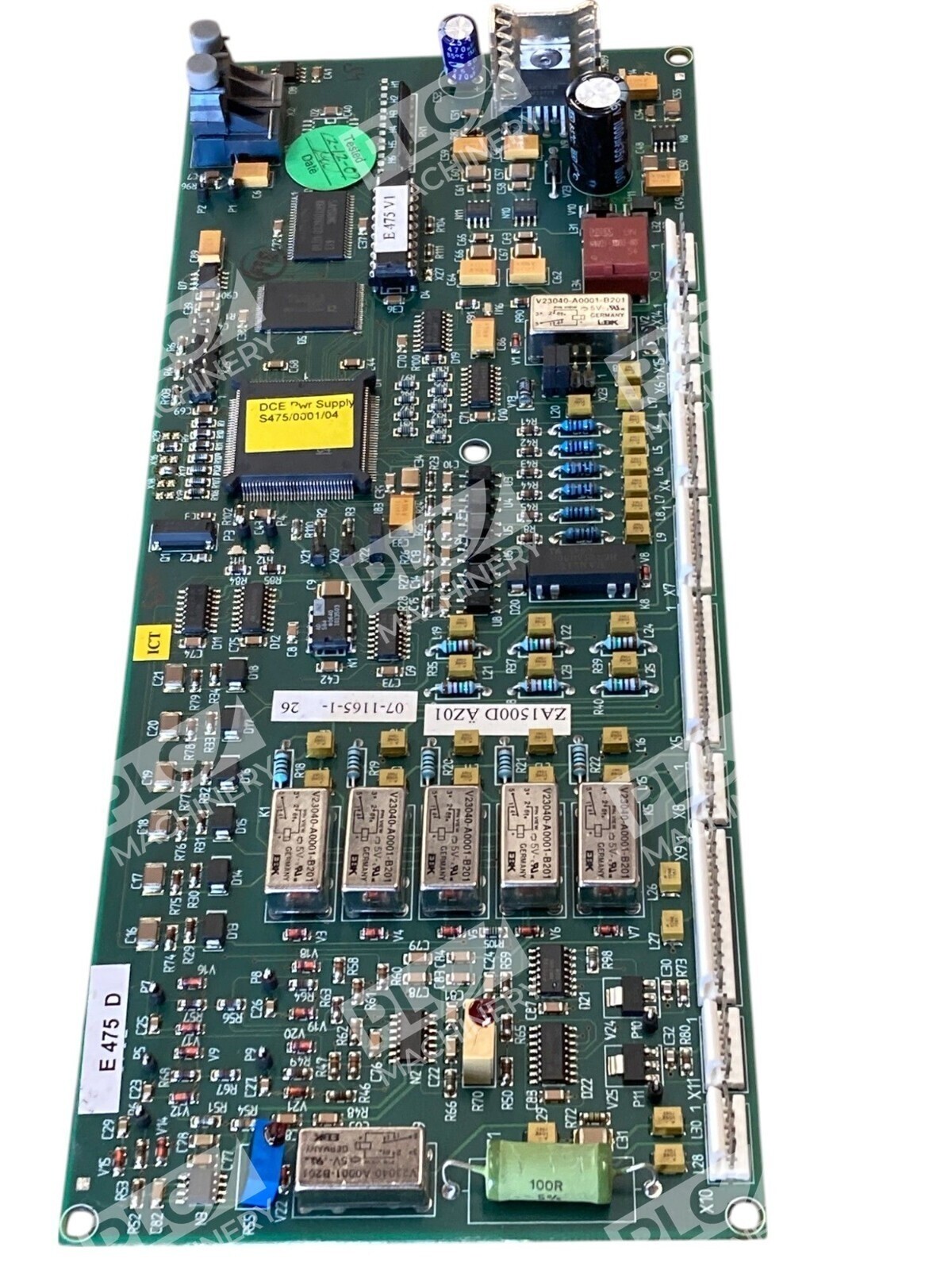 Emhart AZ01 07-1165-1-26 PCB Circuit Board ZA1500D - Image 2