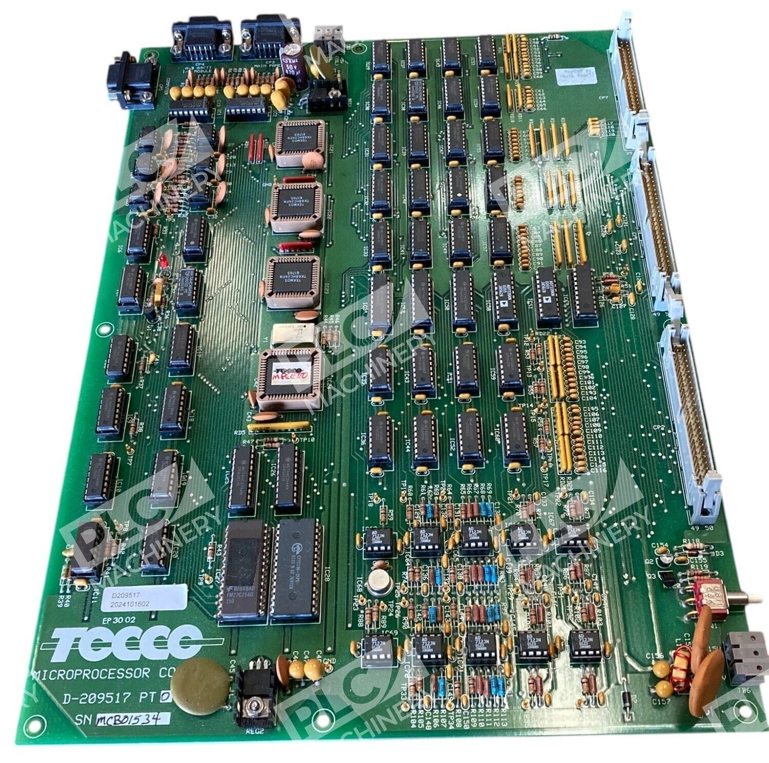 Tocco D-209517 PT0 - Tocco Microprocessor Control Circuit Board D-209517 PT0