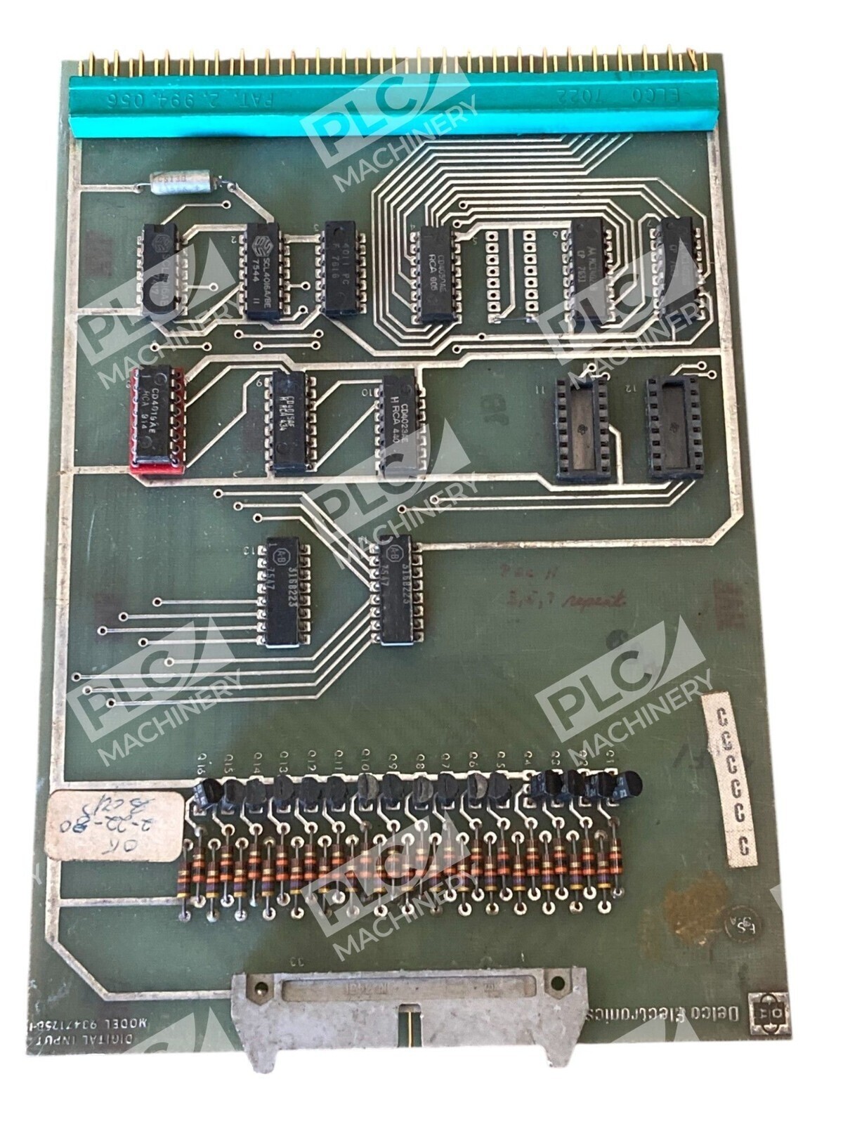 Delco 9347125B-1 - Delco Electronics PCB Digital Input Circuit Board 9347125B-1