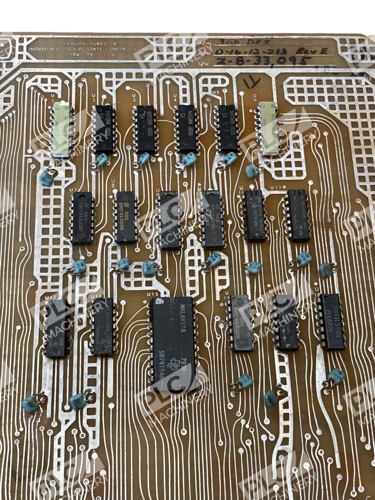 ISSC International Solid State Controls 300-DRI Circuit Board D-16-09-053 Rev J - Image 3