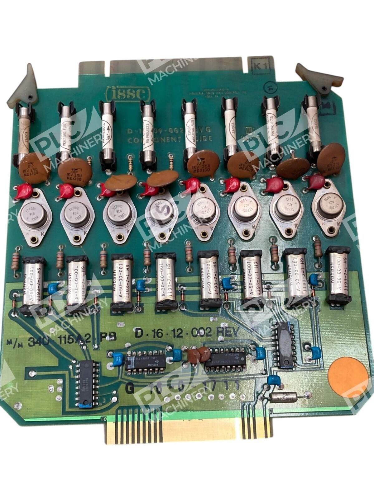 ISSC D-16-09-002 Rev G - ISSC 340-115A2-PB D-16-12-002 Rev O Circuit Board D-16-09-00