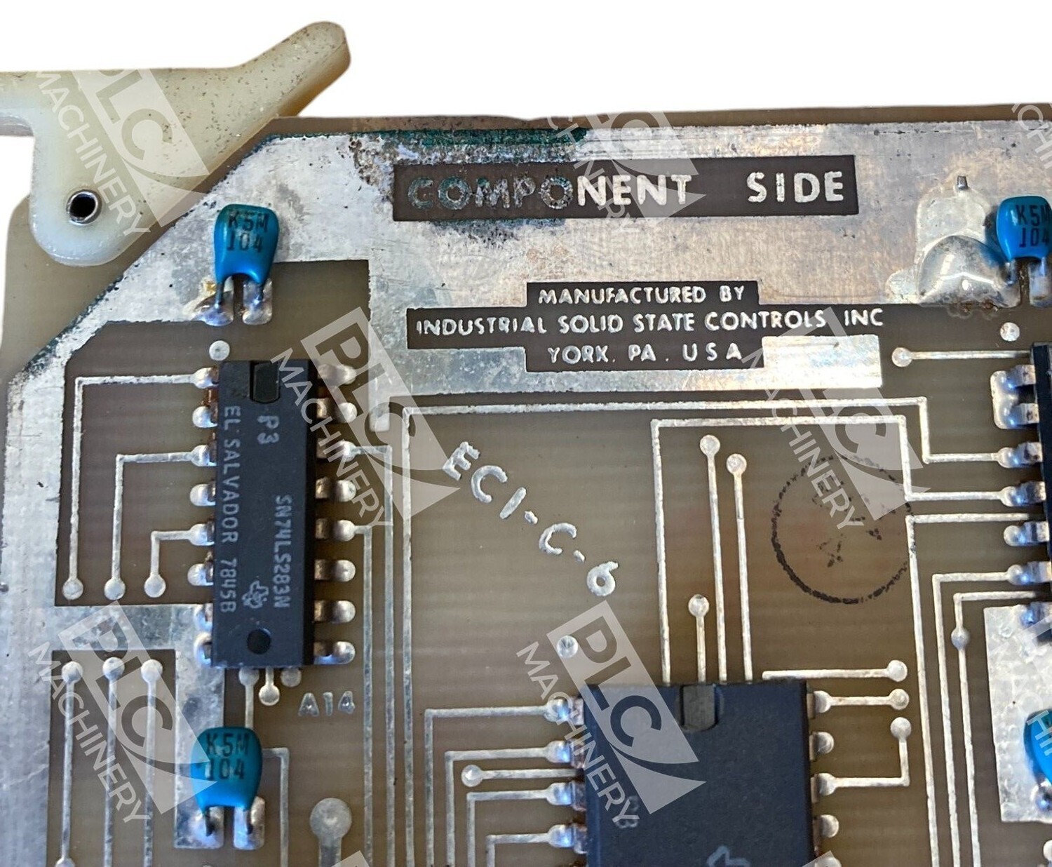 ISSC ECI-C-6 Remote Multiplexer PCB Circuit Board D-16-09-038-C - Image 4