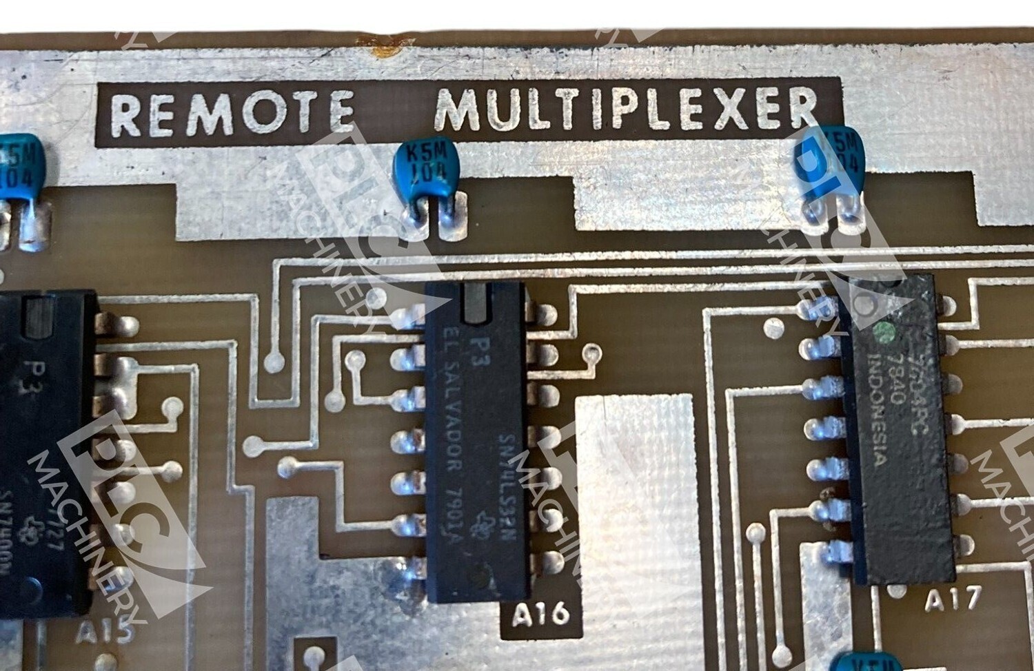 ISSC ECI-C-6 Remote Multiplexer PCB Circuit Board D-16-09-038-C - Image 5
