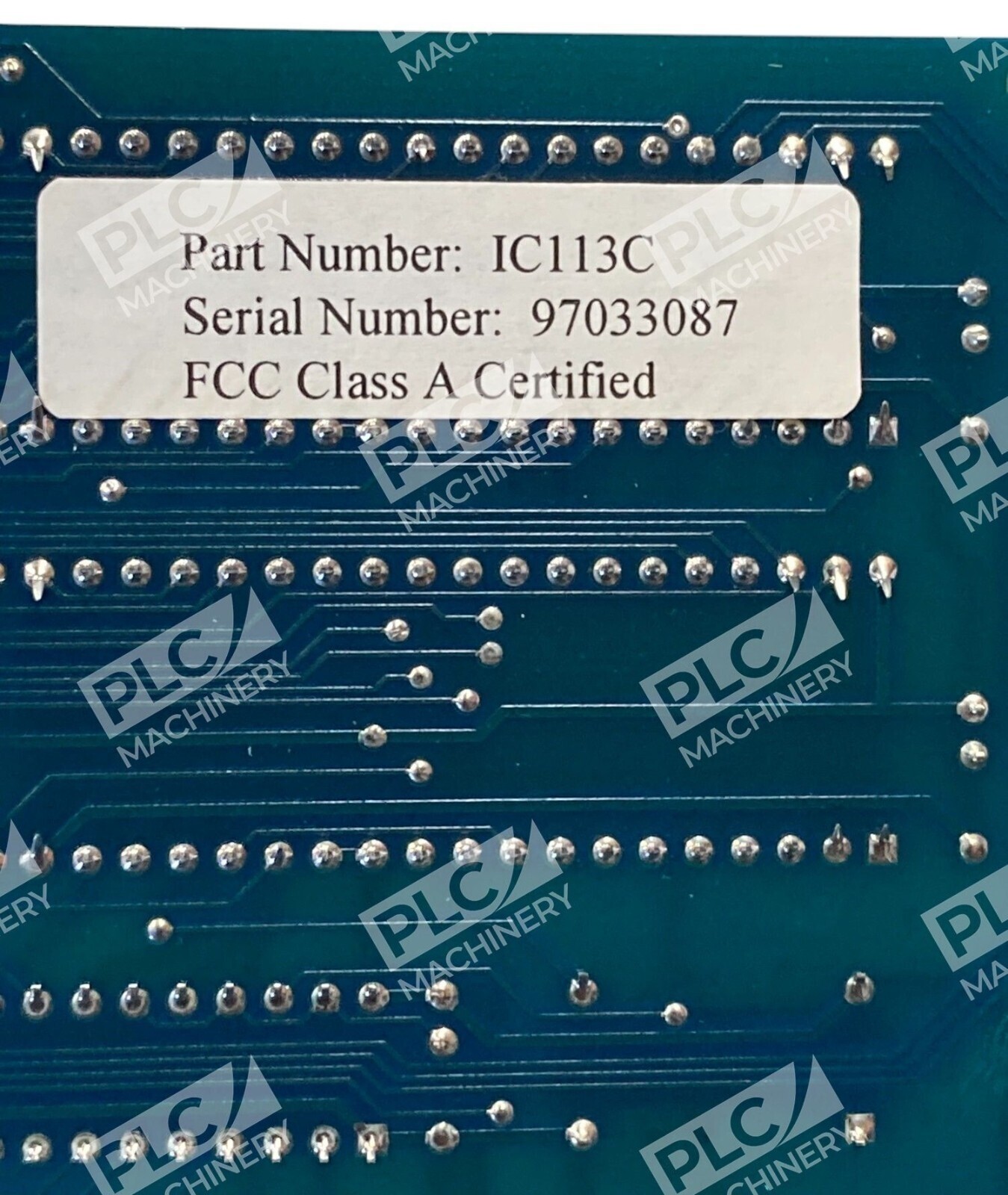 Comm IC113C PCB Circuit Board Card COMM+2/EX 3087 Rev B - Image 7