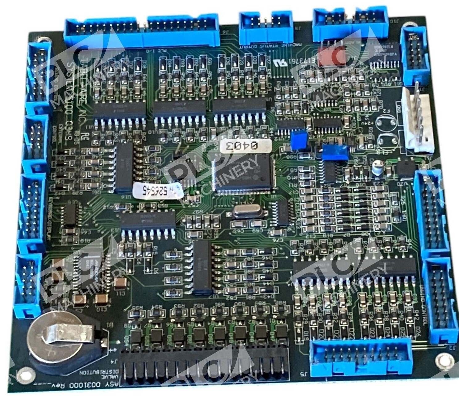 Label Aire 31000 - Label Aire PCB E173761 Valve Distribution Circuit Board 0031