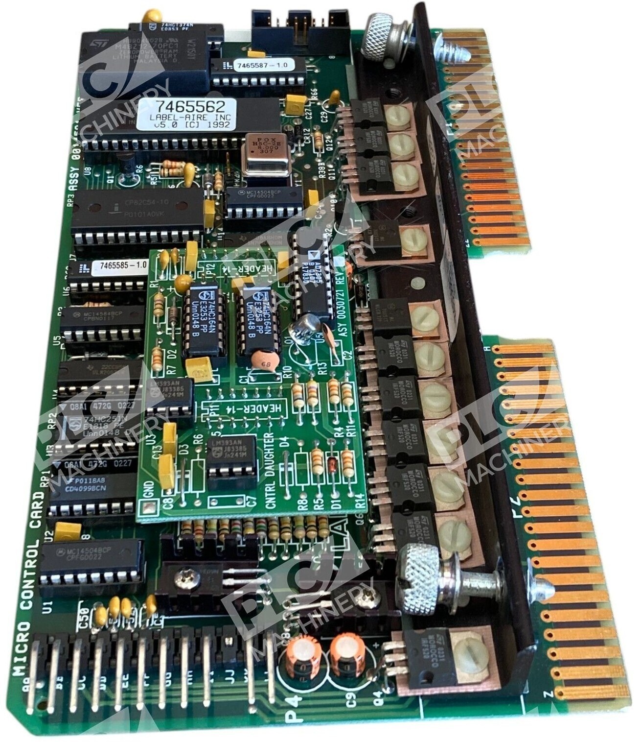 Label Aire PCB 001458-2 40D4159A Micro Control Card Assy 0014581 Ver B - Image 2