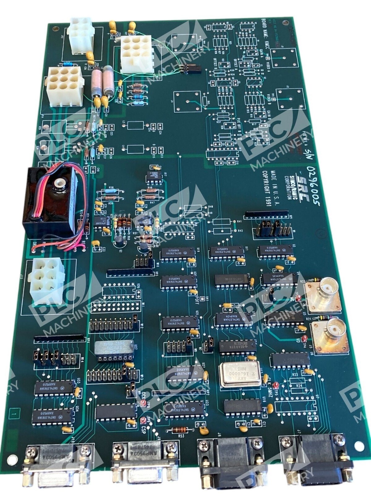 SRC Simco Ramic 55-157967-001 Circuit Board KMCC 94-157968-003 Rev A - Image 2