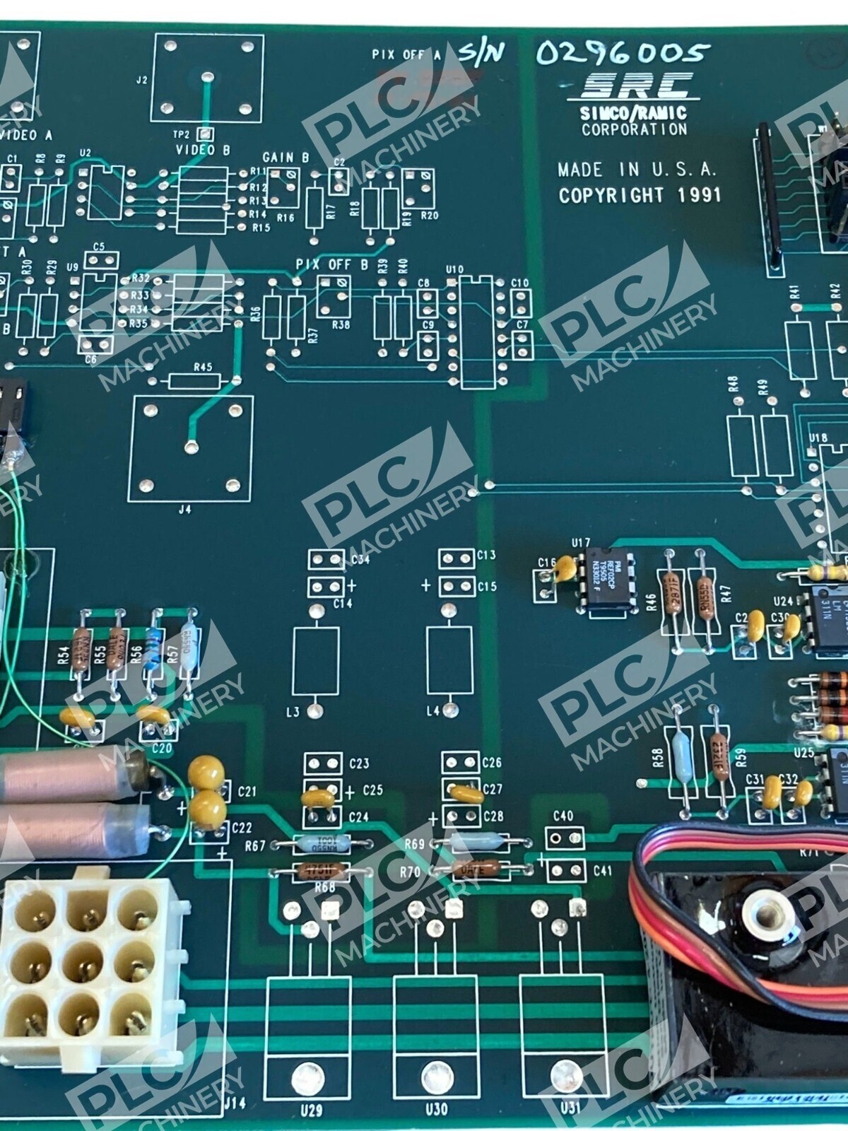SRC Simco Ramic 55-157967-001 Circuit Board KMCC 94-157968-003 Rev A - Image 5