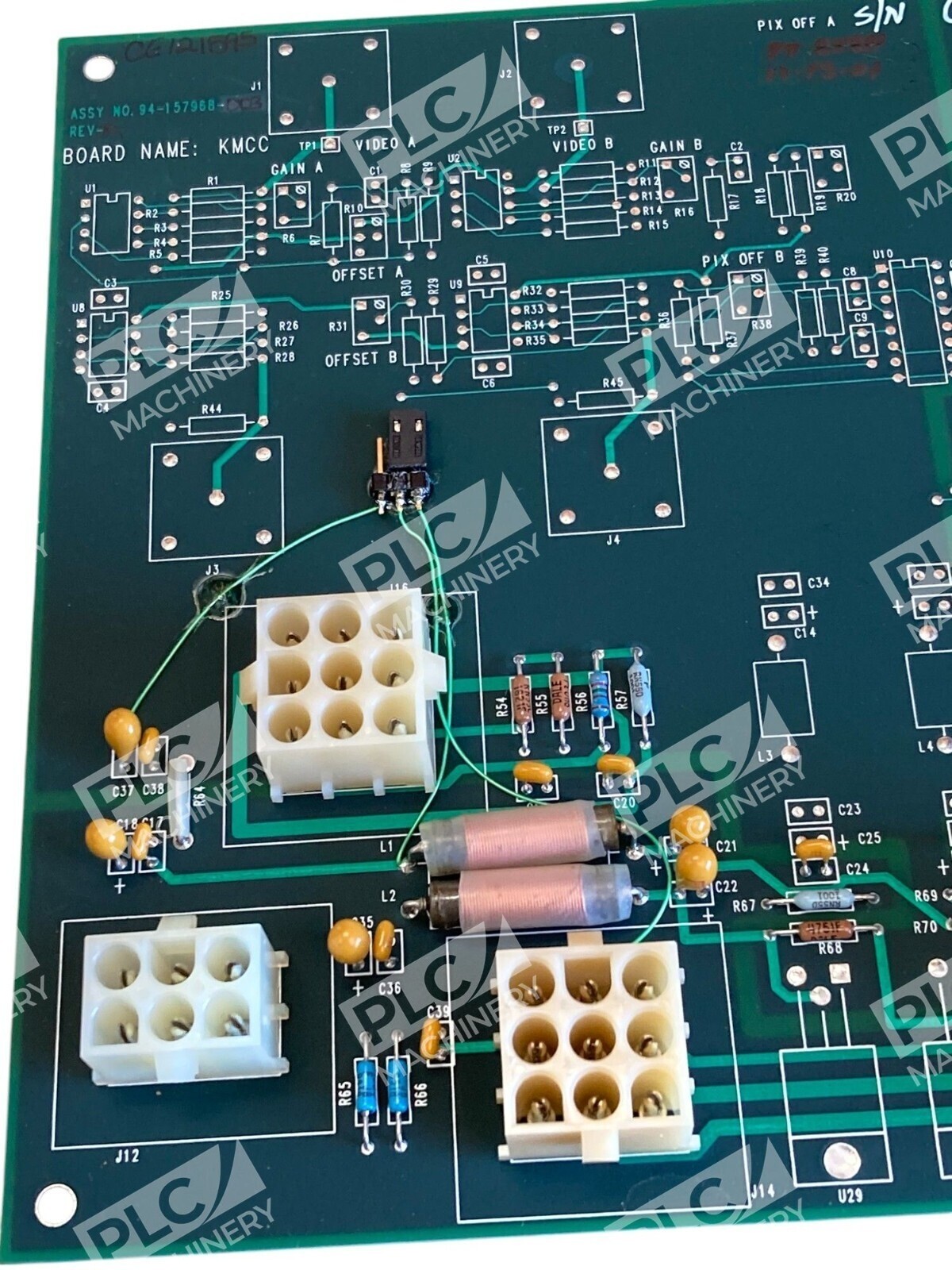 SRC Simco Ramic 55-157967-001 Circuit Board KMCC 94-157968-003 Rev A - Image 6