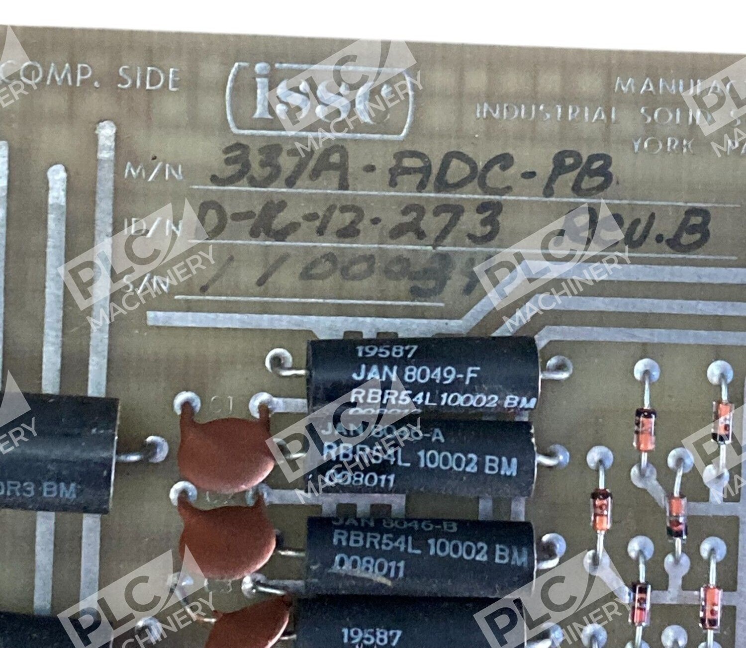 ISSC 337A-ADC-PB D-16-12-273 Rev B PCB Circuit Board D-16-09-099-C - Image 6