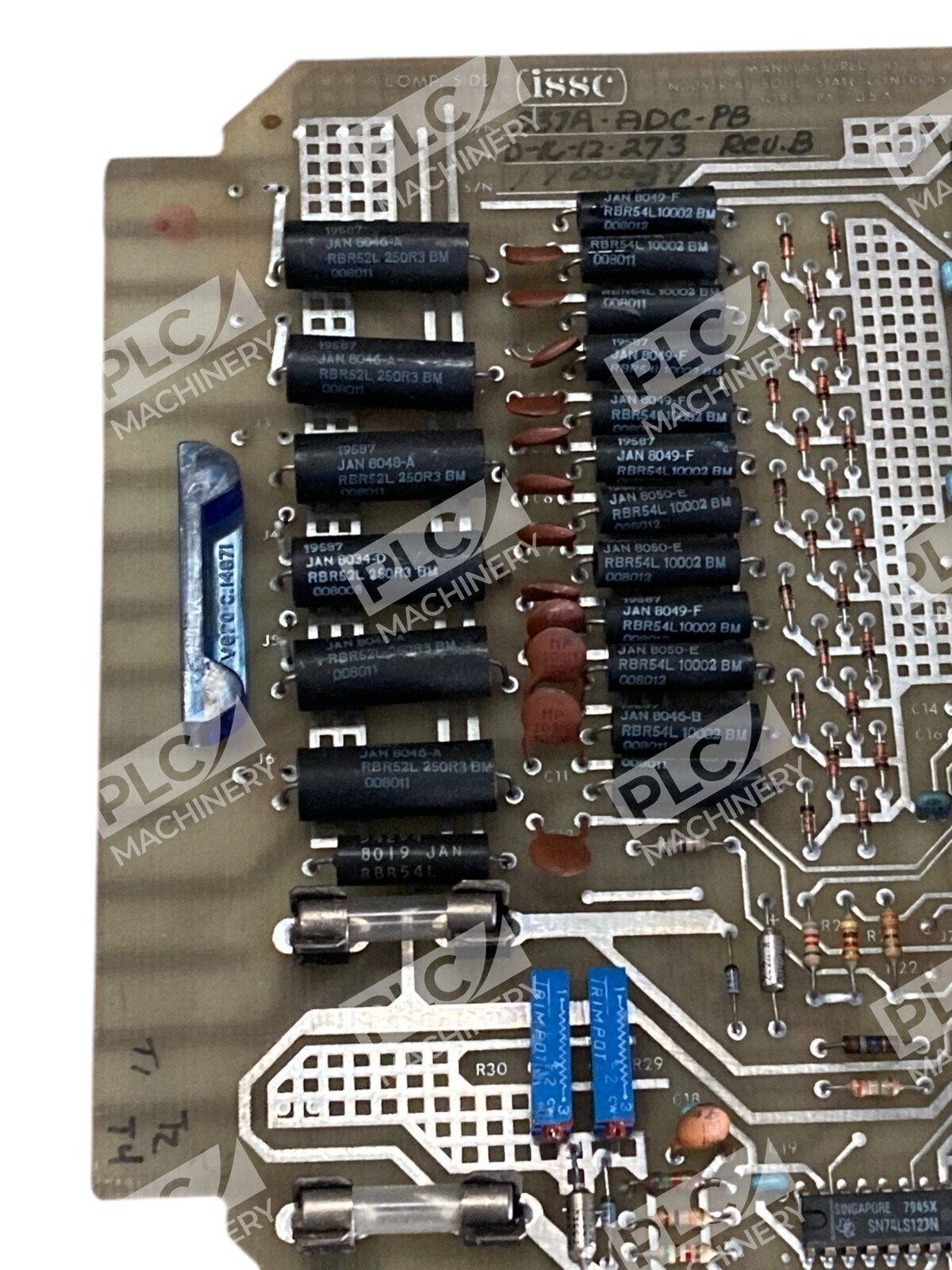 ISSC 337A-ADC-PB D-16-12-273 Rev B PCB Circuit Board D-16-09-099-C - Image 3
